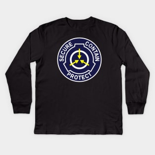 SCP Patch - STARS style Kids Long Sleeve T-Shirt